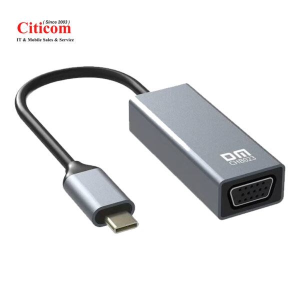 DM CHB023 USB Type-C to VGA Adapter