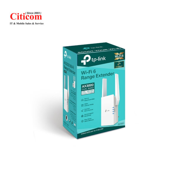 TP Link RE705X AX3000 Mesh WiFi 6 Extender